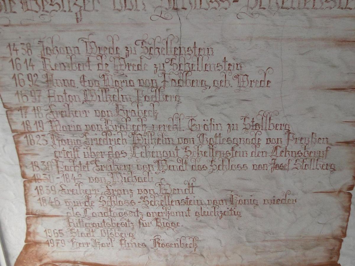 אולסברג Das Torhaus Im Schloss Schellenstein מראה חיצוני תמונה